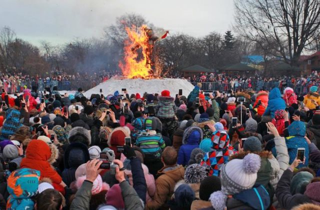 Масленица в Коломенском в 2018 году